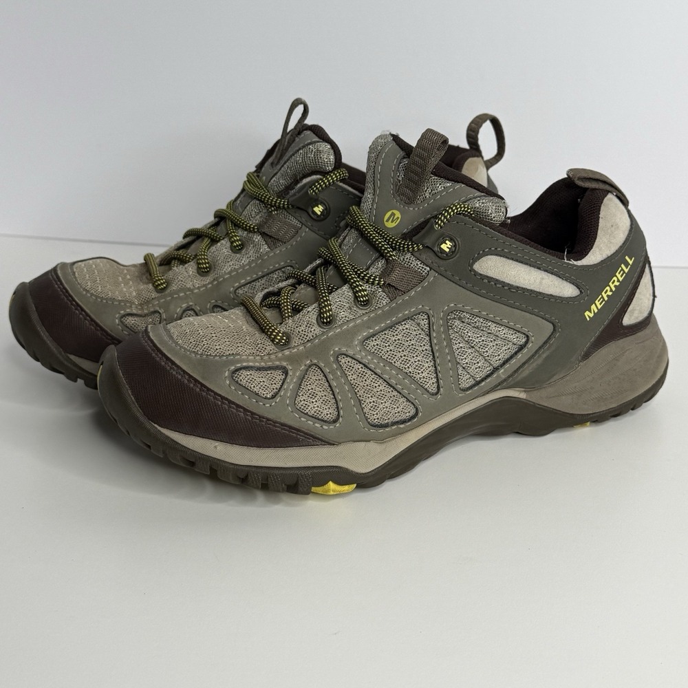 Merrell Siren Sport Q2 Dusty Olive Women's Size 7.5 Hiking Shoes Boots